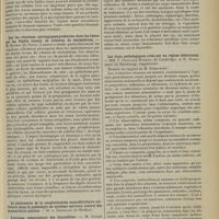 1573 - Page 1565 - XVIIe Congrès international de médecine. Tenu à Londres, du 6 au 12 août 1913. Section de pathologie générale et anatomie pathologique. Action des corps radioactifs et des radiations sur les tissus normaux et pathologiques. M. O. Hertwig... / Sur les réactions cytologiques produites dans les tissus par les dépôts locaux de cristaux de cholestérine. M. Roussy... / L'origine tuberculeuse des thyroïdites. M. Joseph Hollos... / Les états pathologiques créés par un régime défectueux. MM. F. Gowland Hopkins... et H. Schaumann...