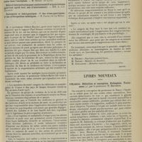 1591 - Page 1583 - Congrès français des médecins aliénistes et neurologistes de langue française. XXIIIe session [Le Puy, 1-7 août 1913] / Livres nouveaux. L'Hystérie. Définition et conception. Pathogénie. Traitement, par le Professeur H. Bernheim. [L. Alquier]