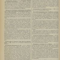 1632 - Page 1624 - XVIIe Congrès international de médecine. Tenu à Londres, du 6 au 12 août 1913. Section de médecine. L'insuffisance pluriglandulaire tardive et totale et les divers syndromes pluriglandulaires. MM. Henri Claude et H. Gougerot / Considérations cliniques sur le rhumatisme chronique par insuffisance thyroïdienne. M. P. Ménard / Influence de la fibrillation expérimentale des oreillettes sur le rythme ventriculaire du coeur affaibli de lapin et du coeur de chien pilocarpiné. M. H. Busquet... / Les infections hématogènes du rein. M. G. Emerson Brewer... / Des troubles dyspeptiques dans l'insuffisance cardiaque. M. C. Lian... / A propos du triangle paravertébral de Grocco. M. Guido Bigi / Pathogénie et traitement de la chlorose. M. N. de Domicis... / Glycosurie alimentaire consécutive à l'absorption de saccharose. M. Le Goff...