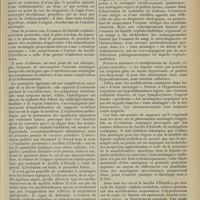 1643 - Page 1635 - Revue générale. Les méningites éberthiennes et les manifestations méningées de la fièvre typhoïde. Par R.-J. Weissenbach... V. Diagnostic