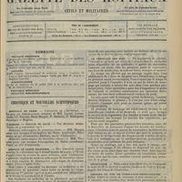 1649 - Page 1641 - Sommaire / Chronique et nouvelles scientifiques. Hôpitaux de Paris / Guerre / Service de santé militaire / Le trempage des noix / Nécrologie / Chemins de fer de Paris-Lyon-Méditerranée