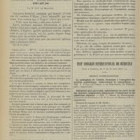 1656 - Page 1648 - Clinique chirurgicale de « La Joliette ». Cancer de l'utérus. Hystérectomie totale - Guérison constatée sans récidive après sept ans. Par M. Lop... / XVIIe Congrès international de médecine. Tenu à Londres, du 6 au 12 août 1913. Section d'ophtalmologie. Opérations pour glaucome spécialement au point de vue des résultats comparatifs obtenus par l'iridectomie et les opérations récentes. MM. P. Smith..., Lagrange... et R. H. Elliot...