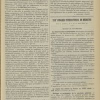 1679 - Page 1671 - Actualités. La santé publique en Espagne. [A. Gaullieur L'Hardy] / XVIIIe Congrès international de médecine. Tenu à Londres, du 6 au 12 août 1913. Section de psychiatrie. Les démences des syphilitiques (observations personnelles inédites). M. Laignel-Lavastine... / Etiologie et pathogénie de la paralysie générale. M. A. Marie...