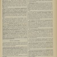 1691 - Page 1683 - XVIIe Congrès international de médecine. Tenu à Londres, du 6 au 12 août 1913. Section d'urologie. M. Desmoulins : Calculs des voies urinaires par la radiographie / M. J. W. Thomson Wlaker : Emploi de la pyélographie / Examen de la vessie. M. D. Newman / M. Joly : Diverticules congénitaux de la vessie / M. R. Kütner : Tumeurs de la vessie par une combinaison des courants de haute fréquence et le galvanocautère / M. G. Nicolich : Cystectomie partielle / M. D. Picker : Anatomie des vésicules séminales et des déférents / M. G. Luys : Cathétérisme des conduits éjaculateurs / M. Hugo Schüler : Application du radium par voie urétrale / MM. Tochet et Thévenot : Impossibilité de l'hypertrophie de la prostate chez les rétrécis / M. J. A. Pires de Lima : Fistules juxta-urétrales congénitales / Section d'anesthésie. M. Tuffier : Méthodes modernes d'anesthésie spinale / MM. les Professeurs Heinrich Braun et Leedham Green : Anesthésie locale et régionale / M. R. H. Ferguson : Méthode d'anesthésie par l'éther à l'air libre / L'éthérisation rectale. M. J. H. Cunningham / M. le Professeur L. Burkhardt : Injection intraveineuse d'éther / M. Z. Mennell : Injection intraveineuse d'hédonal / M. le Professeur S. J. Meltzer : Insufflation intratrachéale / M. J. Flint : Anesthésie par voie nasale / M. Karl Gauss : Méthodes d'anesthésie par les alcaloïdes / M. C. K. Teter : Emploi du protoxyde d'azote en grande chirurgie / Méthodes dosimétriques d'administration du chloroforme. MM. Dudley W. Buxton et E. H. Embley