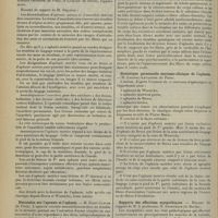 1704 - Page 1696 - XVIIe Congrès international de médecine. Tenu à Londres, du 6 au 12 août 1913. Section de neuropathologie. Les symptômes des troubles cérébelleux et leur signification. MM. J. Babinski et A. Tournay... et M. Rothmann... / Aphasie motrice, anarthrie et apraxie. MM. les professeurs Déjerine... et Lipmann... / Discussion sur l'apraxie et l'aphasie. M. Henri Claude... / Statistique personnelle anatomo-clinique de l'aphasie. M. Laignel-Lavastine... / Rapports des affections myopathiques. Résumé du rapport de M. le Professeur H. Oppenheim...