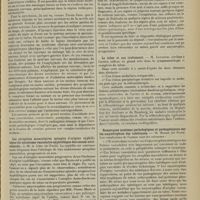 1707 - Page 1699 - XVIIe Congrès international de médecine. Tenu à Londres, du 6 au 12 août 1913. Section de neuropathologie. Fixation des poisons sur le système nerveux. MM. Guillain et Laroche... / Les atrophies musculaires spinales d'origine syphilitique (le syndrome vasculaire syphilitique des cornes antérieures). M. A. Léri... / Le tabes et son traitement. M. Jaworski / Remarques anatomo-pathologiques et pathogéniques sur les amyotrophies des tabétiques. M. Barré...