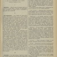 1719 - Page 1711 - Revue générale. Nerf laryngé supérieur. Par MM. Jacques Ramadier et Henri Vignes... I. Définition / II. Développement / III. Anatomie