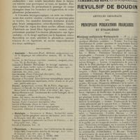1730 - Page 1722 - Revue générale. Nerf laryngé supérieur. Par MM. Jacques Ramadier et Henri Vignes... VI. Physiologie. Centres et voies conductrices / Articles originaux des principales publications françaises et étrangères. Münchener medizinische Wochenschrift