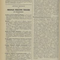 1746 - Page 1738 - Pratique médicale / Articles originaux des principales publications françaises et étrangères. Académie royale de médecine de Belgique / Aesculape / Annales des maladies vénériennes / Annales médico-chirurgicales de l'Auvergne, du Limousin et du Quercy / Archives d'électricité médicales, expérimentales et cliniques / Archives de médecine et de pharmacie navales / Deutsche medizinische Wochenschrift / Münchener medizinische Wochenschrift