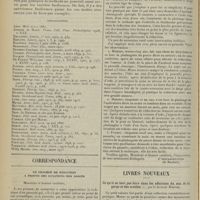 1772 - Page 1764 - Revue générale. Traitement des anévrismes inopérables par le “wiring”. Introduction dans la poche d'un fil métallique et électrolyse. Par M. F. Gardner... VI. Indications / Correspondance. Un procédé de réduction à propos des luxations des doigts. [Dr Descarpentries...] / Livres nouveaux. Ce qu'il ne faut pas faire dans les affections du nez, de la gorge et des oreilles, par le Docteur Bosviel. [J. Ferrand]