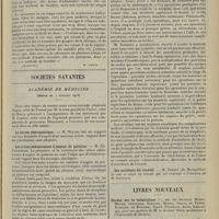 1805 - Page 1797 - XXVIe Congrès de l'association française de chirurgie. Tenu à Paris du 6 au 11 octobre 1913. Deuxième question. Chirurgie du colon pelvien. Rapporteurs : MM. Pierre Duval... et Maurice Patel... (A suivre) / Sociétés savantes. Académie de médecine. (Séance du 7 octobre 1913). Le sérum thérapeutique. M. Netter / Les crises subintrantes d'angine de poitrine. M. Ch. Fiessinger / La rachianesthésie générale. M. Jonnesco / Les accidents du travail. M. Imbert / Livres nouveaux. Etudes sur la tuberculose, par les docteurs Morin, Meyer, Jacquerod, Rollier, Borel, Sillig, de Peyer, Burnand, de Reynier, Tecon, Franzoni, Adad, Kaplansky, avec une préface de M. le Docteur Bard... [A. Gaullieur L'Hardy]