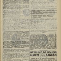 1811 - Page 1803 - Chronique et nouvelles scientifiques. Guerre / Ministère de l'intérieur / Hommage au Professeur Spillmann (de Nancy) / Le monument Pouillot-Auvert, à Melun / Association médicale des Hôpitaux de Paris / Enseignement de la radiologie médicale / Actes de la Faculté de médecine de Paris du 20 au 25 octobre 1913. Examens de doctorat / Thèses