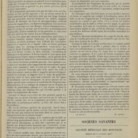 1837 - Page 1829 - XXVIe Congrès de l'association française de chirurgie. Tenu à Paris du 6 au 11 octobre 1913. Troisième question. Le traitement des plaies du crâne par petits projectiles. Rapporteurs : MM. H. Billet (du Val-de-Grâce) et A. Demoulin (de Paris). (A suivre) / Sociétés savantes. Société médicale des Hôpitaux. (Séance du 10 octobre 1913). Myxoedème acquis. Intégrité d'une parathyroïde. MM. Achard et Saint-Girons