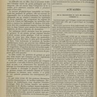1892 - Page 1884 - Les porteurs de germes ; par M. L. Lagane... / Actualités. De la transfusion du sang en chirurgie urinaire