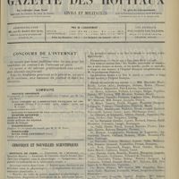 1905 - Page 1897 - Sommaire / Chronique et nouvelles scientifiques. Hôpitaux de Paris