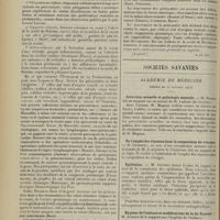 1914 - Page 1906 - Le Congrès d'urologie de 1913. Péricystites. M. Aversenq (A suivre) / Sociétés savantes. Académie de médecine. (Séance du 21 octobre 1913). Inversion sexuelle et pathologie mentale. M. Magnan, sur un travail de M. Ladame / De l'emploi des vinasses dans la composition du vinaigre. M. Grimbert / Epidémies. M. Gilbert / Hygiène de l'enfance et modifications de la loi Roussel. M. Achard
