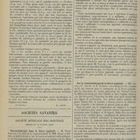 1946 - Page 1938 - XXVIe Congrès de l'association française de chirurgie. Tenu à Paris du 6 au 11 octobre 1913. Intestin. Appendice. Rectum. M. Chalier : Volumineux kyste abdominal né de la face antérieure de l'extrémité du côlon pelvien / M. le Professeur Hartmann : Opération élargie dans le cancer du rectum (A suivre) / Sociétés savantes. Société médicale des Hôpitaux. (Séance du 24 octobre 1913). Vaccinothérapie dans la fièvre typhoïde. M. Henri Dufour, à la suite de la communication de MM. Josué et Belloir / Sur la vaccinothérapie de la fièvre typhoïde. MM. Variot, H. Grenet et H. Dumont