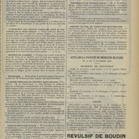1971 - Page 1963 - Chronique et nouvelles scientifiques. Mesures contre l'alcoolisme à Madagascar / L'utilisation des piqûres d'abeilles pour le diagnostic de la mort réelle / Dentiste et accident / Nécrologie / Clinique médicale de l'Hôpital Saint-Antoine / Cours de médecine légale / Conférences d'obstétrique / Cours d'anatomie élémentaire / Conférences de thérapeutique / Chemins de fer de Paris-Lyon-Méditerranée / Actes de la Faculté de médecine de Paris du 10 au 15 novembre 1913. Examens de doctorat / Thèses