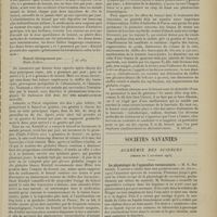 2057 - Page 2049 - Actualités. Le traitement des leucémies par le benzol. [M. Brelet] / Sociétés savantes. Académie des sciences. (Séance du 3 novembre 1913). La physiologie de l'appendice vermiculaire. M. R. Robinson