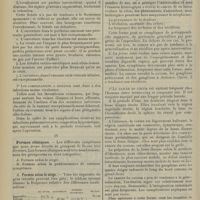 2070 - Page 2062 - Revue générale. Symptômes et diagnostic du cancer du gros intestin (rectum excepté). Par M. Paul Duval... III. Les complications septiques / IV. Formes cliniques