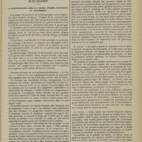 2087 - Page 2079 - L'Euthanasie. Par M. J. Laumonier / Actualités. La blennorragie chez la femme. Formes, diagnostic et traitement. [R. de Butler d'Ormond]