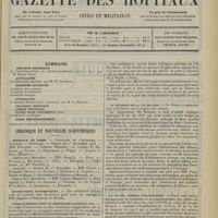 2193 - Page 2185 - Sommaire / Chronique et nouvelles scientifiques. Hôpitaux de Paris / Distinctions honorifiques / Cours d'instruction du service de santé en 1914 / La révision de la loi de 1838 / La lutte contre l'alcoolisme