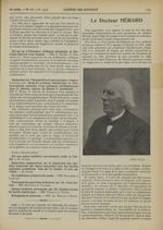 [Le Docteur Hérard] - Gazette des hôpitaux civils et militaires (Lancette française)