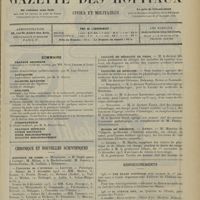 2225 - Page 2217 - Sommaire / Chronique et nouvelles scientifiques. Hôpitaux de Paris / Hôpitaux de Province / Faculté de médecine de Paris / Facultés de médecine / Écoles de médecine / Renseignements