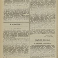 2236 - Page 2228 - Analyses. Thérapeutique. Contribution à la pathologie et à la thérapeutique de la fièvre dans la tuberculose pulmonaire. (M. Damask. Beit. zur klin. der Tub. und spez. Tub.-fors...). [L. Gayard] / Jurisprudence. Le forfait médical. [R.-Marcel Petit] / Pratique médicale. Les préparations d'adonis vernalis