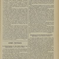 2237 - Page 2229 - Pratique médicale. Les préparations d'adonis vernalis / Livres nouveaux. Les ostéoarthropathies du tabes. Etude critique et conception nouvelle, par le Docteur A. Barré. [P. Gastinel] / Recherches sur l'ectasie abdominale des nourrissons [gros ventre], par le Docteur A. Gardies. [M. Brelet]