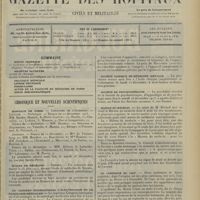 2257 - Page 2249 - Sommaire / Chronique et nouvelles scientifiques. Hôpitaux de Paris / Écoles de médecine / VIIe Congrès international d'électrologie et de radiologie médicales / Société clinique de médecine mentale / Société de psychothérapie / Maison du médecin / Le contrôle du lait