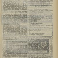 2259 - Page 2251 - Chronique et nouvelles scientifiques. Le contrôle du lait / La limitation des débits de boisson en Angleterre / Hôpital Saint-Louis / Formulaire. Traitement de l'apepsie / Actes de la Faculté de médecine de Paris du 22 au 27 décembre 1913. Examens de doctorat / Thèses