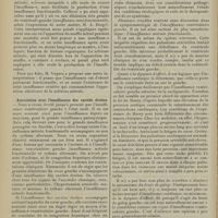 2264 - Page 2256 - Revue générale. Le syndrome d'insuffisance ventriculaire gauche. Symptômes, pathogénie, étiologie et traitement, par M. Camille Lian... I. Symptomatologie / II. Pathogénie