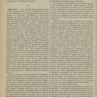 2266 - Page 2258 - Revue générale. Le syndrome d'insuffisance ventriculaire gauche. Symptômes, pathogénie, étiologie et traitement, par M. Camille Lian... II. Pathogénie / III. Etiologie