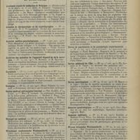 2287 - Page 2279 - Articles originaux des principales publications françaises et étrangères. Académie royale de médecine de Belgique / Annales de dermatologie et de syphiligraphie / Annales médico-psychologiques / Archives des maladies de l'appareil digestif et de la nutrition / Encéphale / Biologica / Boston medical and surgical Journal / Montpellier médical / Münchener medizinische Wochenschrift / Revue de psychiatrie et de psychologie expérimentale / Revue médicale de l'Est / Revue neurologique / Semaine gynécologique / Semaine médicale / Wiener klinische Wochenschrift