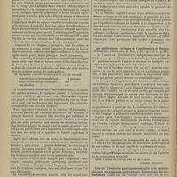 2332 - Page 2324 - Analyses. Médecine. La benzaldéhyde-réaction d'Ehrlich dans les cardiopathies. (A. Gavaudan. Thèse de Paris...). [M. Brelet] / Les applications pratiques de l'oscillomètre de Pachon. (R. Pierret. L'Echo méd. du Nord...). [Stephen Chauvet] / Note sur l'évolution gastrique consécutive à la bactériothérapie intraveineuse antityphique. Hypothermie du surlendemain. (Le Blaye... Arch. méd.-chir. de province...). [Stephen Chauvet]