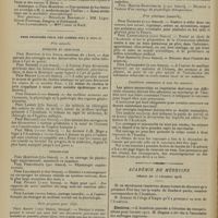 2346 - Page 2338 - Sociétés savantes. Académie des sciences. (Séance publique annuelle du 15 décembre 1913). Prix décernés / Prix proposés pour les années 1915 et 1916 / Académie de médecine. (Séance du 23 décembre 1913). Elections