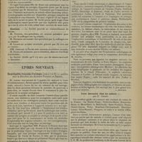 2349 - Page 2341 - Sociétés savantes. Société de chirurgie. (Séance du 24 décembre 1913). Tumeur de la glande surrénale. M. Michon / Malformation de l'articulation coxo-fémorale. M. Jacob / Elections / Livres nouveaux. Encyclopédie française d'urologie [tomes I et II], publiée sous la direction des Docteurs Pousson et Desnos. [A. Brochin] / Cures thermales chez les enfants, par E. Ausset. [B. Gayard]