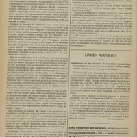 2358 - Page 2350 - Variétés. Une visite aux champs de waterloo. Par M. Bonnette... / Livres nouveaux. Conférences sur les accidents du travail et les affections traumatiques [2e série], par le Docteur Olivier Lenoir... [Courtois-Suffit]