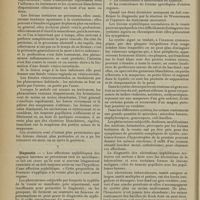 0018 - Page 8 - Revue générale. Syphilis de la vessie ; par MM. A Lévy-Bing..., et L. Duroeux... IV. Evolution / V. Diagnostic
