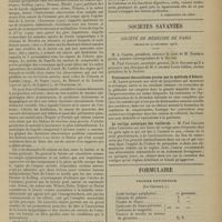0037 - Page 27 - Actualités. La hernie épigastrique douloureuse. [P. Chastenet de Géry] / Sociétés savantes. Société de médecine de Paris. (Séance du 27 décembre 1913). Traitement des scolioses graves par la méthode d'Abbott. M. Lance / Le vertige anémique des vieillards. M. Paul Gallois / Formulaire. Poudre dentifrice. [Le Gendre]