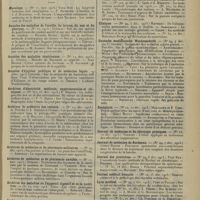0041 - Page 31 - Articles originaux des principales publications françaises et étrangères. Aesculape / Annales des maladies de l'oreille, du larynx, du nez et du pharynx / Annales des maladies vénériennes / Annales d'hygiène publique et de médecine légale / Archives d'électricité médicale, expérimentales et cliniques / Archives de médecine des enfants / Archives de médecine et de pharmacie militaires / Archives de médecine et de pharmacie navales / Archives des maladies de l'appareil digestif et de la nutrition / Archives internationales de neurologie / Bulletin général de thérapeutique / Bulletin médical / Clinique / Deutsche medizinische Wochenschrift / Encéphale / Journal de médecine et de chirurgie pratiques / Journal de médecine de Bordeaux / Journal des praticiens / Journal médical français / Lyon médical / Medizinische Blätter