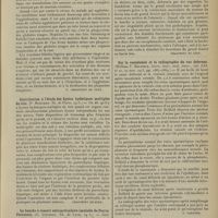 0087 - Page 77 - Analyses. Chirurgie. Transfusion au moyen de tubes de verre. (A. R. Kimpton. Boston med. and surg. Journ...) - Les accidents de la transfusion. Le moyen de les prévenir par l'examen préalable du sang, basé sur une expérience de 128 transfusions. (Reuben Ottenberg et David J. Kaliski. The Journ. of the amer. med. Assoc...) [P. Chastenet de Géry] / Contribution à l'étude des kystes hydatiques multiples du foie. (P. Mornard. Th. de Paris...) [Chastenet de Géry] / La hanche à ressort extraarticulaire (maladie de Perrin Ferraton). (G. Coudray. Th. de Lyon...) [Chastenet de Géry] / Sur la vasostomie et la radiographie du vas deferens. (William T. Belfield. Journ. Amer. med. Assoc... [F. Gardner] / Implantation des uretères dans l'intestin. (Carl Beck. Journ. Amer. med. Assoc...) - Réfection opératoire des pertes de substance de l'uretère. (Daniel N. Eisendrath. Ibid...) [F. Gardner]