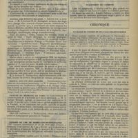 0093 - Page 83 - Cours et conférences. Hôpital Bretonneau / Hôpital des Enfants-Malades / Hôpital des Enfants-Assistés / Faculté de médecine de Paris / Chemins de fer de Paris-Lyon-Méditerranée / Formulaire. Traitement de l'apepsie / Chronique. Un éloge de Poncet et de Lucas-Championnière