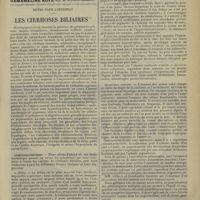 0105 - Page 95 - Notes pour l'internat. Les cirrhoses biliaires. (A suivre)