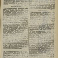 0137 - Page 127 - Analyses. Médecine. Taxie aiguë (A. Thomas, La Clinique...) [J. Milhit] / Médecine infantile. Les réactions méningées dans l'azotémie chez les nourrissons. (Hutinel. Paris méd...) [J. Milhit] / Sur le traitement sérothérapique de la coqueluche. (Duthoit. Journ. de méd. interne...) [J. Milhit] / Ophtalmologie. Les paralysies oculaires. (Poulard. La Clinique...) [J. Milhit]