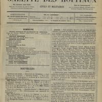 0139 - Page 129 - Sommaire / Nouvelles. Hôpitaux de Paris / Académie des sciences / Distinctions honorifiques / Guerre