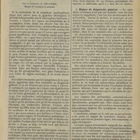 0157 - Page 147 - Des signes et du diagnostic de la symphyse cardo-péricardique ; par le Professeur E. Delorme...