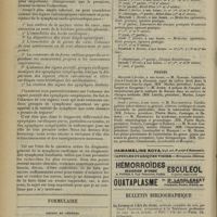 0168 - Page 158 - Des signes et du diagnostic de la symphyse cardo-péricardique ; par le Professeur E. Delorme... / Formulaire. Prurit en général / Actes de la Faculté de médecine de Paris du 2 au 7 février 1914. Examens de doctorat / Thèses / Bulletin Bibliographique