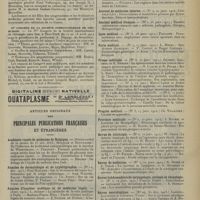 0185 - Page 175 - Congrès. XIVe Congrès français de médecine. À Bruxelles, du mercredi 30 septembre au samedi 3 octobre 1914 / IVe Congrès de la société internationale de chirurgie. À New-York du 14 au 18 avril 1914 / Articles originaux des principales publications françaises et étrangères. Académie royale de médecine de Belgique / Annales de dermatologie et de syphiligraphie / Annales d'hygiène publique et de médecine légale / Archives de médecine et de pharmacie militaires / Bulletin général de thérapeutique / Bulletin médical / Journal de médecine interne / Journal médical français / Lyon médical / Paris médical / Presse médicale / Progrès médical / Province médicale / Revue de chirurgie / Revue de médecine / Revue hebdomadaire de laryngologie, otologie et rhinologie / Revue neurologique / Semaine médicale